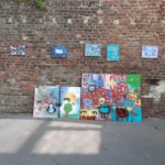 Die Ergebnisse der Graffitis beiom Workshop im KingzCorner.